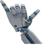 Shaka Web Design Services logo featuring a robotic hand displaying the "Shaka" symbol. Where every website is designed with Aloha!